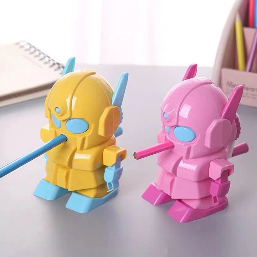 Taille-Crayon Manuel Robot Boys, Taille-Crayon Pointu, Dter... - 4
