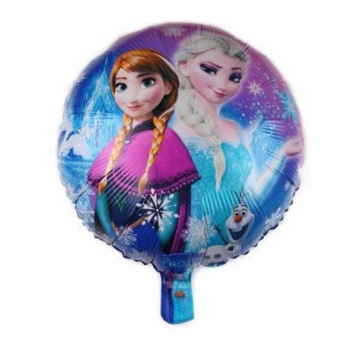 Reine des neiges Elsa Anna princesse feuille d'aluminium ballons enfants  fête d'anniversaire décoration Double face ballon désherbage décor~4