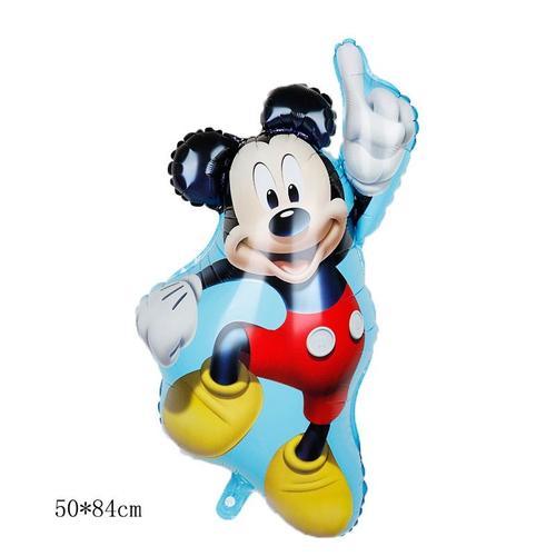 112cm Geant Mickey Minnie Mouse Ballon Dessin Anime Feuille Fete D Anniversaire Ballon Enfants Fete D Anniversaire Decorations Enfants Cadeau 1pc Rakuten