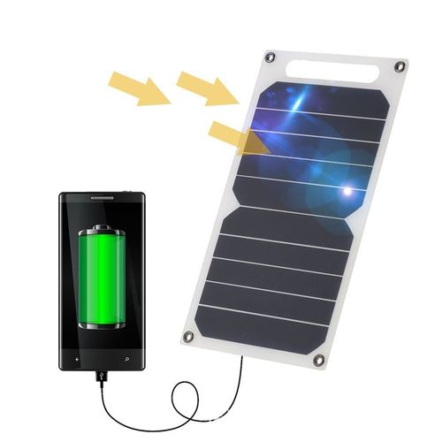 Chargeur Solaire Portable 32gc, Panneau De Charge Solaire Ultra Mince 3-5mm Pour Tablette De Téléphone, Camping En Plein Air