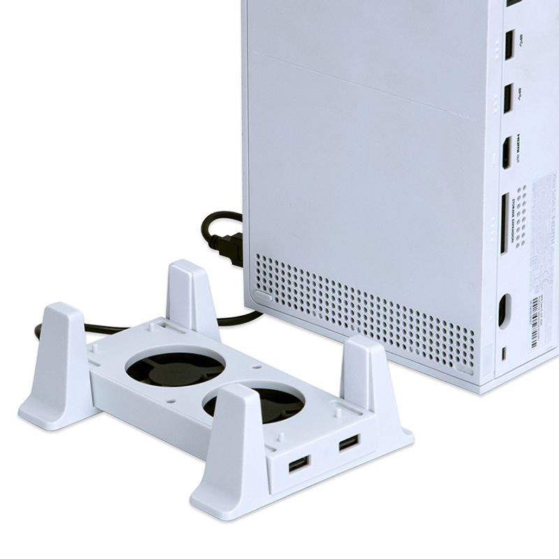 Support Vertical Avec 2 Refroidisseurs Pour Console De Jeu X...