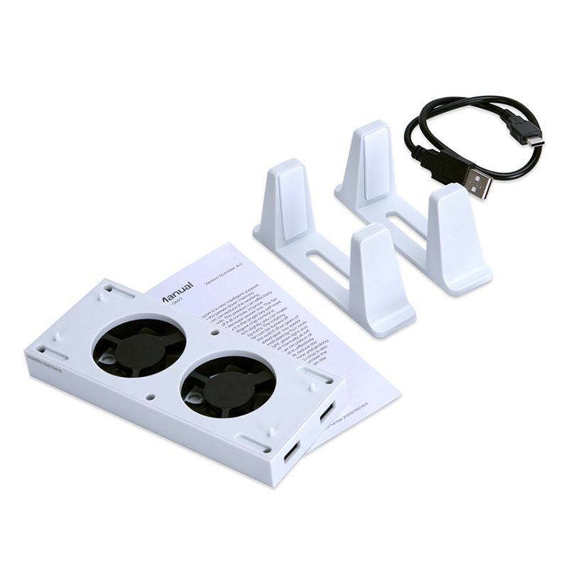 Support Vertical Avec 2 Refroidisseurs Pour Console De Jeu X... - 2