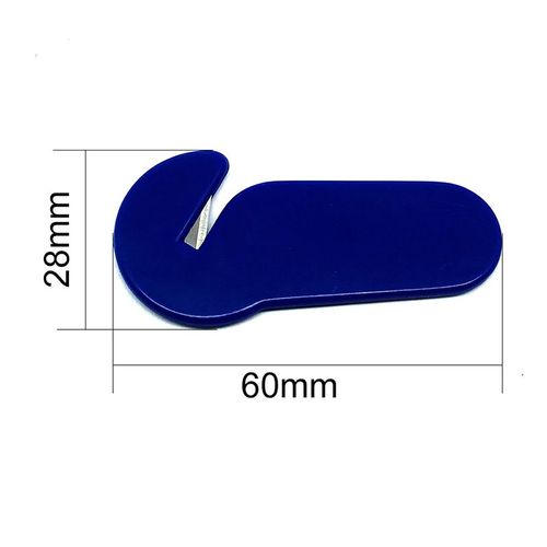 Mini Ouvre-Lettre En Plastique À Lame Tranchante, Ouvre-Enveloppe, Coupe-Papier De Sécurité, Courrier, 1 Pièce
