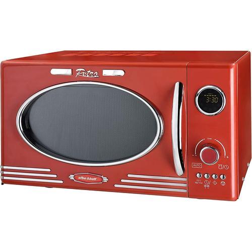 Kalorik Retro TKG MW 2500 DG R - Four micro-ondes grill - 25 litres - 900 Watt - rouge