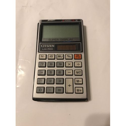 Calculatrice vintage Citizen LH-700