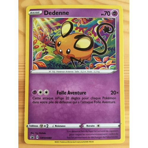 Dedenne - Holo Promo - Swsh080