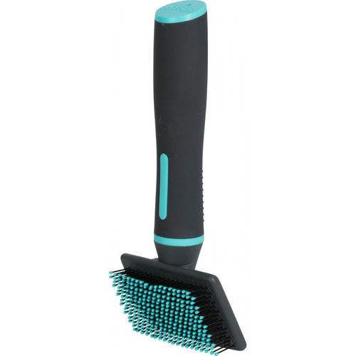 Zolux-Brosse Slicker ? Picot Doux Taille S, 6,2 X 5 X 17,3 Cm. Gamme Anah Pour Chiens-Zo-470803