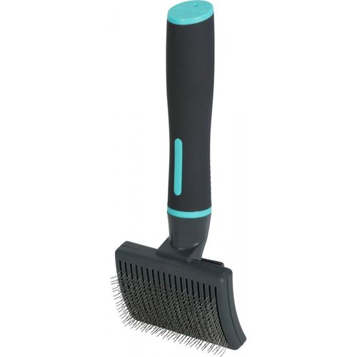 Zolux-Brosse Slicker Retractable Taille S. 7.5 X 5.2 X 18.5 Cm. Gamme Anah Pour Chiens-Zo-470806