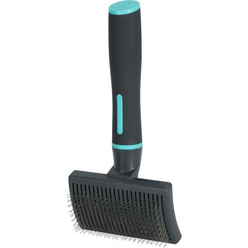 Zolux-Brosse Slicker Retractable Taille M, 9.5 X 5.5 X 18.5 Cm. Gamme Anah Pour Chiens-Zo-470807
