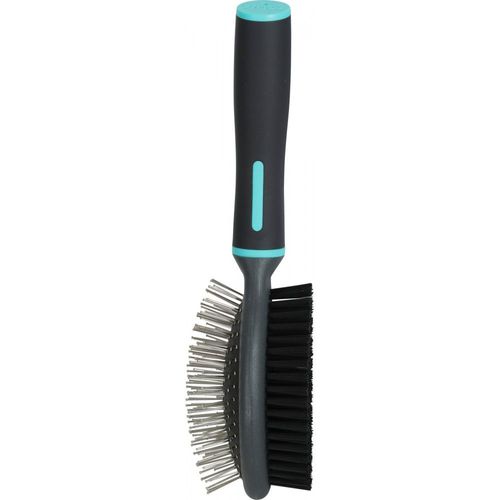 Zolux-Brosse Double Taille L, 7 X 5.7 X 23.2 Cm. Gamme Anah. Pour Chiens-Zo-470816