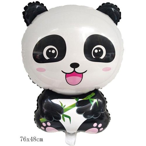 Ballon Aluminium Panda Dessin Anime 1 Piece Tresor National Chinois Decoration De Fete Joyeux Anniversaire Ballons A Air Pour Enfants Boule D Helium Style A 76x48cm Rakuten