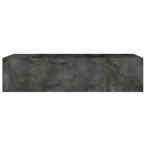 Élément Mural Tv Horizontal Finition Métal Oxydé L138 Eternel