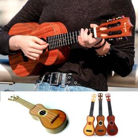Ukulélé 14,5 Pouces débutant Hawaii 4 Cordes en Nylon Cordes Guitare ukulélé Musical pour Enfants Enfants Filles Cadeaux de noël 