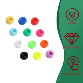 QingTanger Multicolores 6mm Charms Lettre Alphabet Perles de Poney pour Les Bandes Loom Bracelet 