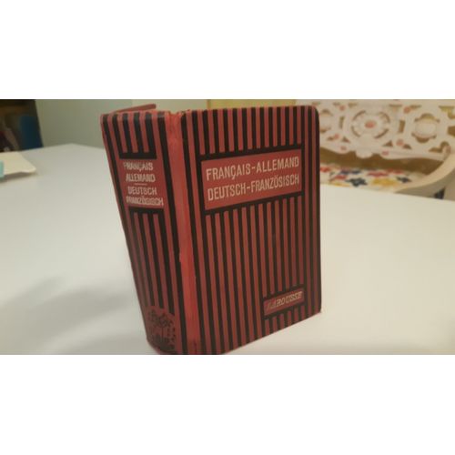 Dictionnaire Français Allemand 1931 Larousse