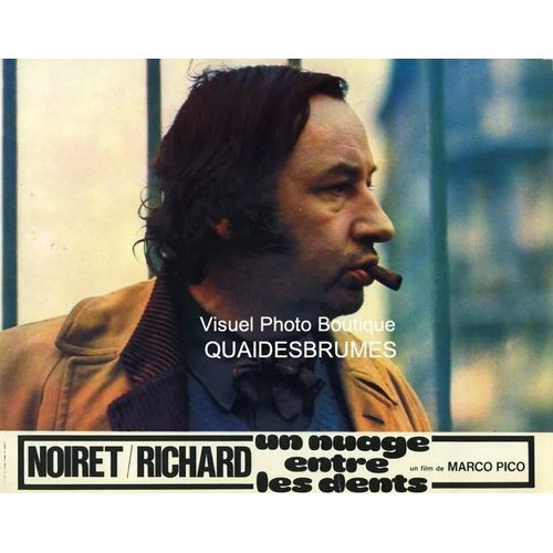 Un Nuage Entre Les Dents: Photo D'exploitation Cinématographique - Format 21x28 Cm - De Marco Pico Avec Philippe Noiret, Pierre Richard, Claude Piéplu, Jacques Denis, Michel Peyrelon - 1974