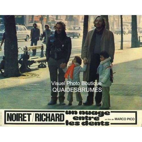 Un Nuage Entre Les Dents: Photo D'exploitation Cinématographique - Format 21x28 Cm - De Marco Pico Avec Philippe Noiret, Pierre Richard, Claude Piéplu, Jacques Denis, Michel Peyrelon - 1974