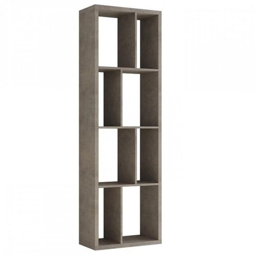Bibliothèque Design Ruby Gris Béton Largeur : 70 Cm