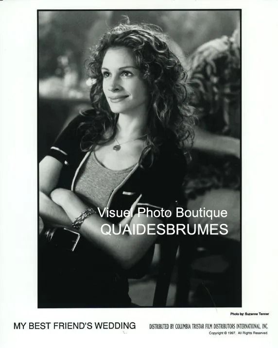 My Best Friend's Wedding : Jeu De Photos Argentiques D'exploitation Cinématographique - Format 20x25.5 Cm - De P.J. Hogan Avec Julia Roberts, Dermot Mulroney, Cameron Diaz, Rupert Everett - 1997