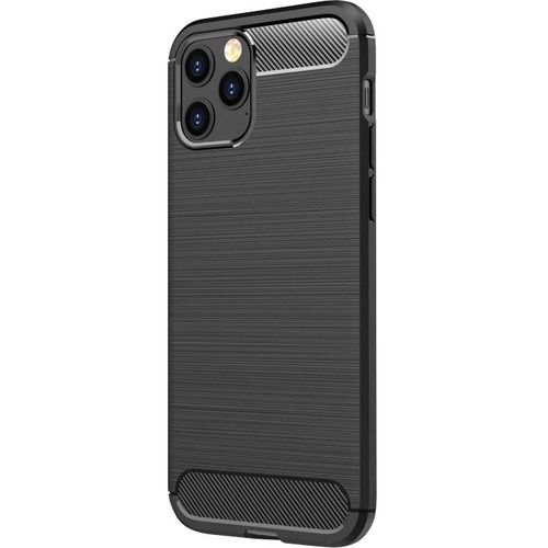 Dlh Dy-Ps4503 - Coque De Protection Pour Téléphone Portable - Silicone - Noir - Pour Apple Iphone 12, 12 Pro
