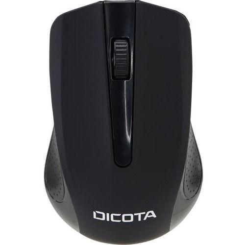 DICOTA Comfort - Souris - laser - sans fil - récepteur sans fil USB - noir