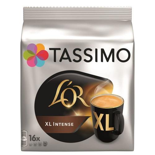 LOT DE 4 - TASSIMO : L'Or - 16 Dosettes de café XL Intense
