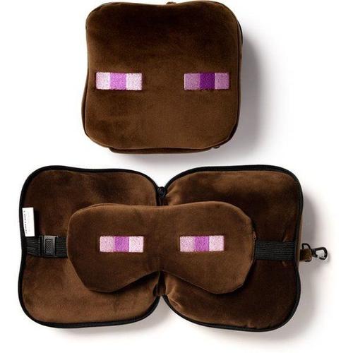 Coussin De Voyage Peluché 2-En-1 - Enderman Relaxeazzz Minecraft