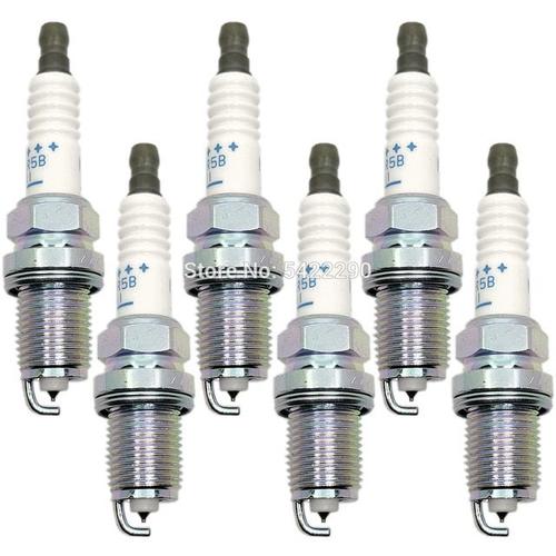 6pcs Bougie D'allumage En Platine, Compatible Avec Subaru Forester Impreza Legacy Outback 2.5l Pfr5b-11 2300, Pfr5b11, 4-6 Pièces