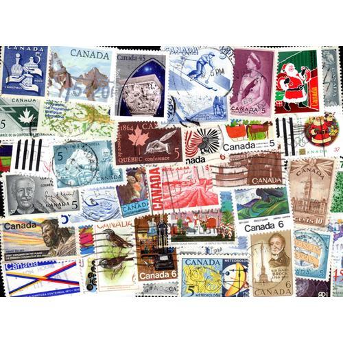 Canada Commémoratifs Grands Formats 200 Timbres Différents