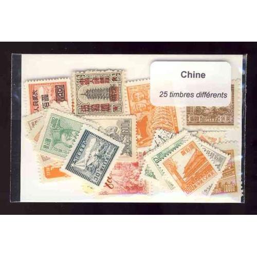 Chine Timbres 2.000 différents timbres 
