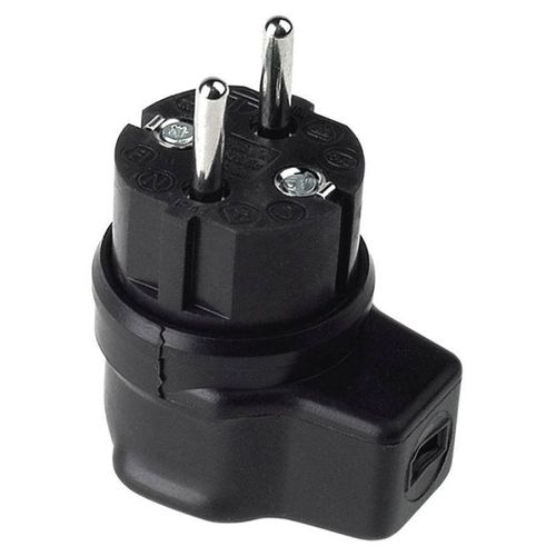 Bachmann Connecteur Coudé Ip44, Noir