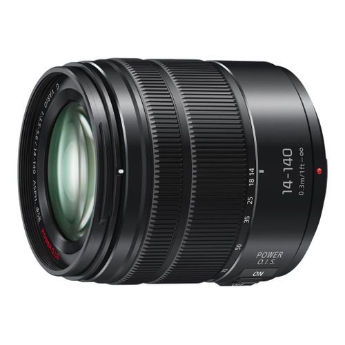 Objectif Panasonic Lumix H-FSA14140 - Fonction Zoom - 14 mm - 140 mm - f/3.5-5.6 G VARIO II - Micro Four Thirds - pour Lumix DC-BGH1; Lumix G DC-G100, G110, G90, G91, G95, GF10, GF90, GH5M2...