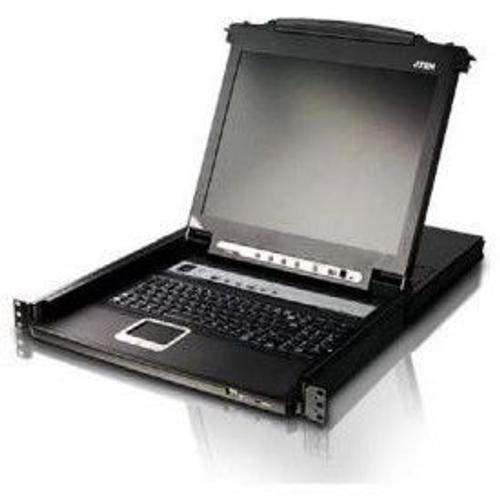 ATEN Slideaway CL5716M - Console KVM - 17" - rack-montable - 1280 x 1024 @ 75 Hz - 1U