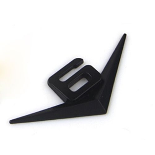 Black3d Métal V6 Moteur Affichage Voiture Autocollant Emblème Badge Pour Jeep Bmw Ford Lifan Nissan Mazda Audi Honda Voiture Lada Chevrolet
