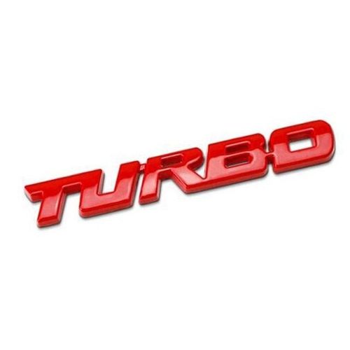 Red1 Pièces 3d Métal Turbo Voiture Autocollant Emblème Badge Pour Jeep Bmw Ford Lifan Nissan Mazda Audi Vw Honda Voiture Lada Kia Chevrolet Ds
