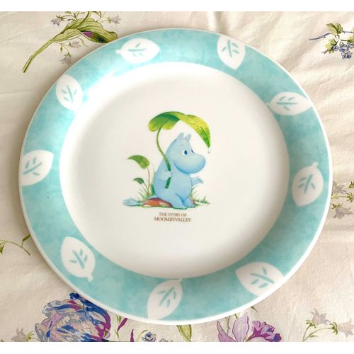 1 Plat 24,5 Cm 1 Moomin Plate - Moominland - Moomin Valley - Mumintroll - Muumi