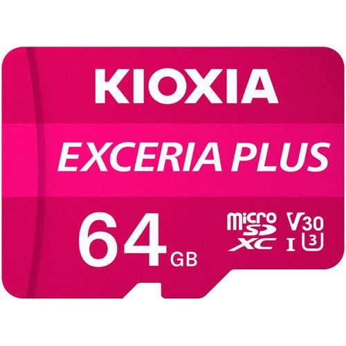 Kioxia Exceria Plus memory card 64 GB MicroSDXC Class 10 UHS-I (Kioxia microSD-Card Exceria Plus 64GB)