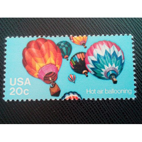 Timbre Etats-Unis Yt 1465 Ballons 1983 ( 1090205 )
