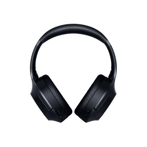Razer Opus - Écouteurs avec micro - circum-aural - Bluetooth - sans fil, filaire - Suppresseur de bruit actif - jack 3,5mm - noir