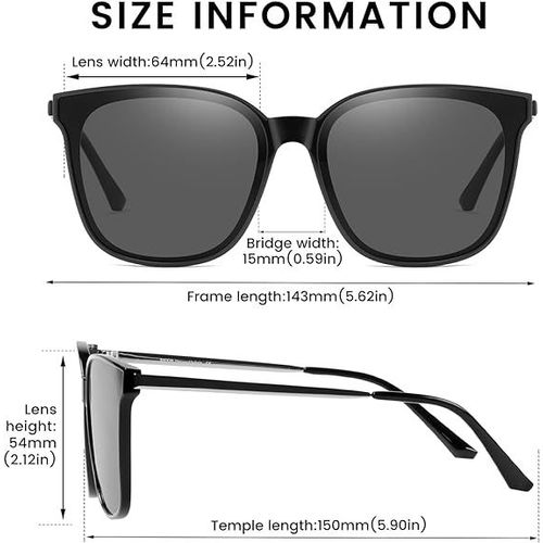 Lunettes de soleil rondes rétro pour femmes, Vintage polarisées, monture PC légère, Protection UV400