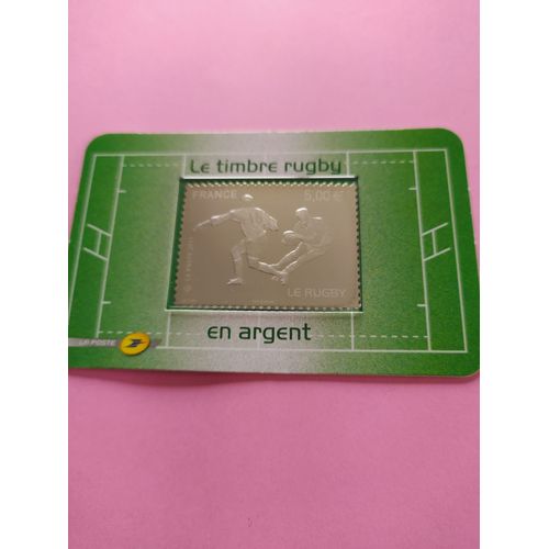 Timbre Rugby En Argent 2011