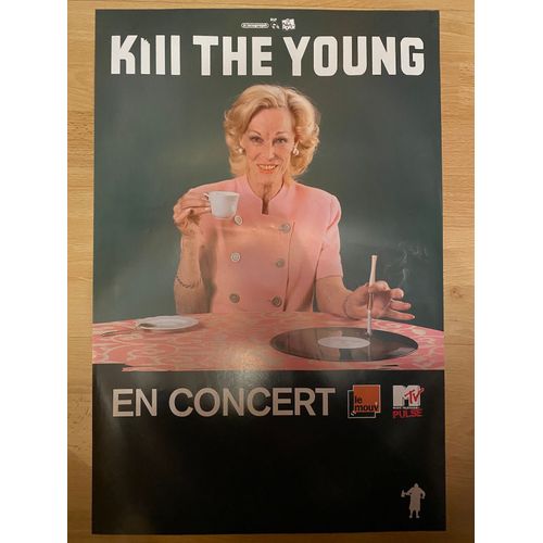 Kill The Young - En Concert - 40x60cm - Affiche / Poster Envoi En Tube