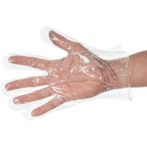Herotouch 500 Gants Jetables (250 Paires) Hdpe Transparents 10 Mm Taille L | Main Gauche & Droite 24,5x26,5 Cm Maison Magasin Coiffure