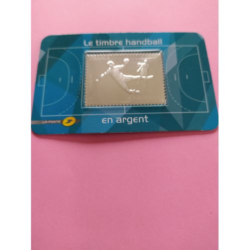 Timbre Handball En Argent 2012