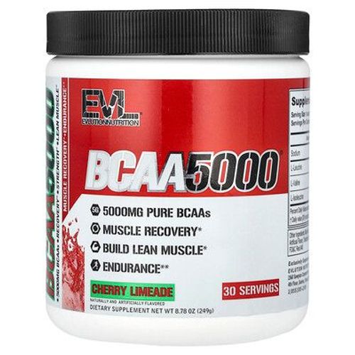Evlution Nutrition Bcaa5000, Citronnade À La Cerise, 249 G
