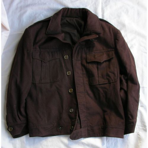 Ww2 Us Veste Américaine" Ike " Teintée Pour Utilisation Civile 42xl Rare