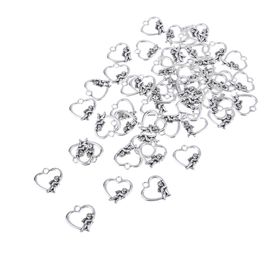 5 Pcs Plaqué Argent Alliage Charme Pendentif-A0097 5 Pcs Plaqué Argent Alliage Charme Pendentif-A0097