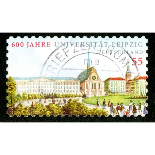 Timbre Oblitéré Deutschland, 600 Jahre Universitat Leipzig, 2009, 55