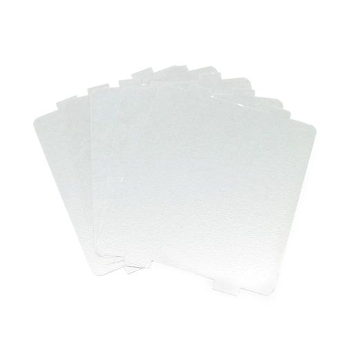 Plaques de mica pour fours à micro-ondes, pièces de rechange pour Galanz Midea Panasonic LG, 9.9cm x 10.8cm, 7 pièces Casquette magnétron