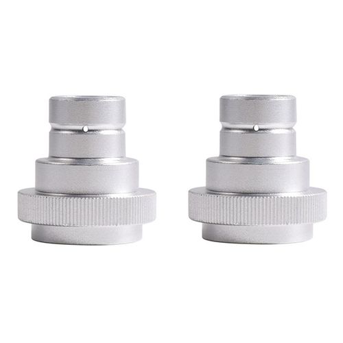 Adaptateur Rapide pour CO2 et Eau de Soda, Conversion de Cartouche Précieuse pour Machine à Soda Stream, Argent, Rotterdam kler DUO, 2X